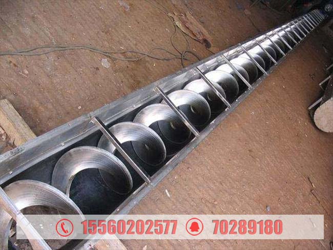 長春U型螺旋輸送機(jī)已發(fā)貨，請王經(jīng)理注意查收！