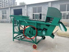 電動油菜籽除雜篩廠家 油菜籽篩選機圖片 油菜籽雜質(zhì)清選篩3-5噸